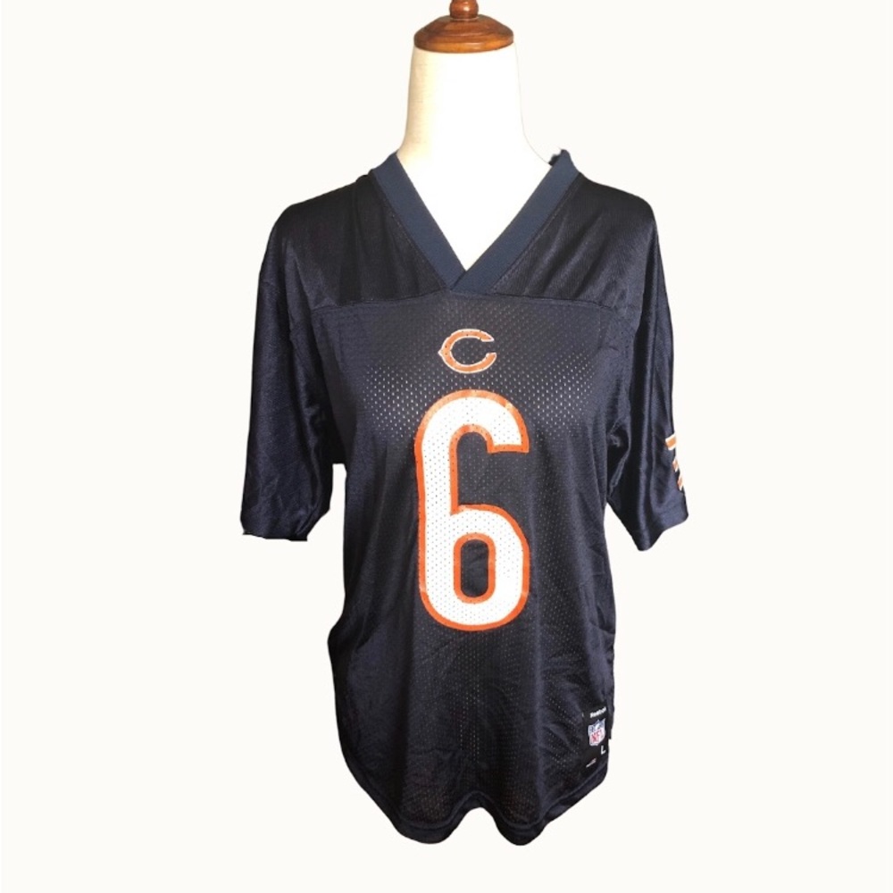 NFL Sporty Bears 6 Cutler Kids Football Jersey‎ L 14-16 Vintage